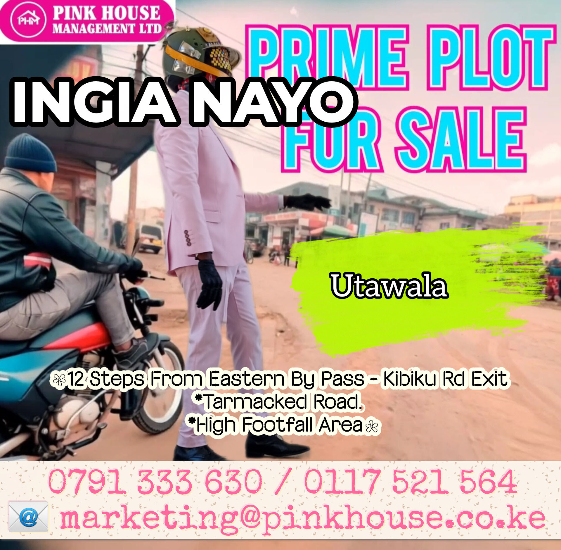 Utawala Prime Commercial Plot